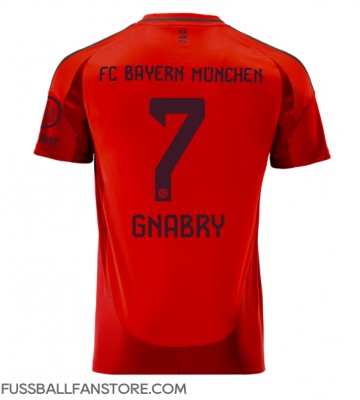 Bayern Munich Serge Gnabry #7 Replik Heimtrikot 2024-25 Kurzarm